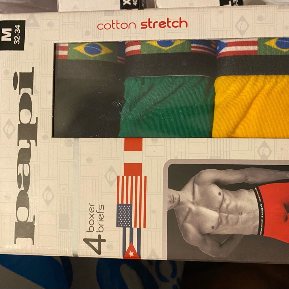 PAPI HERITAGE 4 PACK BOXER BRIEFS NIB - Picture 3 of 4